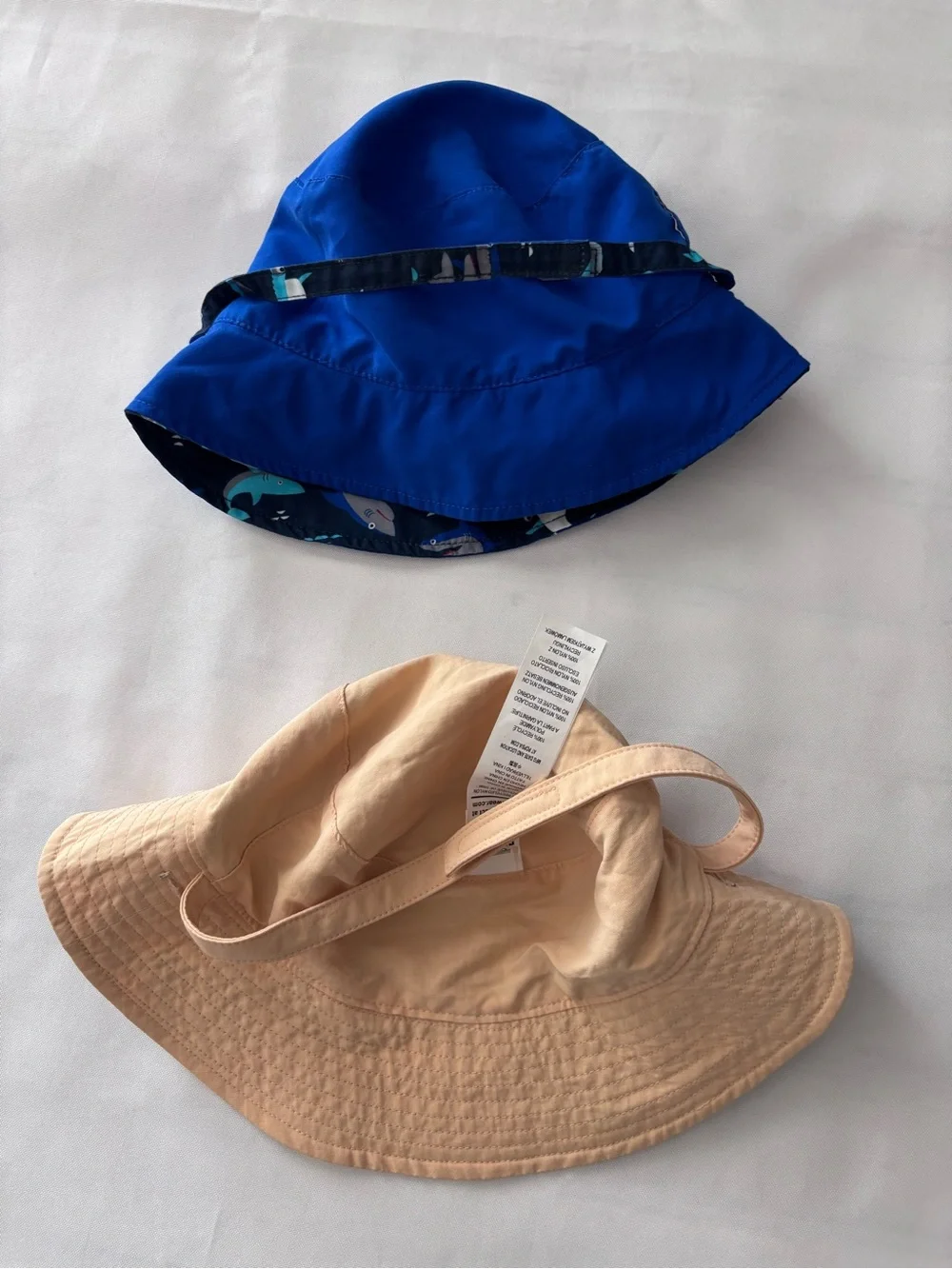 Kids Sun Hat Bundle Lot Patagonia & Wonder Nation Size 5T Bucket Hat reversible